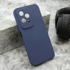 Zastitna maska (futrola) VELVET TOUCH - Huawei Honor 200 Lite tamno plava (MS).