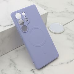 Zastitna maska (futrola) VELVET TOUCH MagSafe - Samsung S938 Galaxy S25 Ultra 5G ljubicasta (MS).