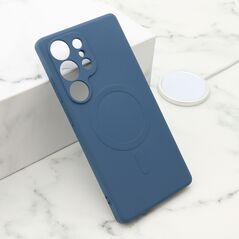 Zastitna maska (futrola) VELVET TOUCH MagSafe - Samsung S938 Galaxy S25 Ultra 5G plava (MS).