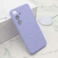 Zastitna maska (futrola) VELVET TOUCH MagSafe - Samsung S921 Galaxy S24 5G ljubicasta (MS).