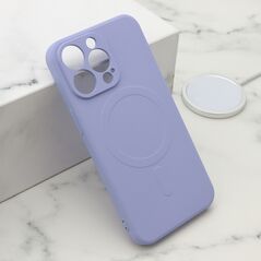 Zastitna maska (futrola) VELVET TOUCH MagSafe - iPhone 13 Pro (6.1) ljubicasta (MS).