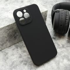 Zastitna maska (futrola) VELVET TOUCH - iPhone 14 Pro Max (6.7) crna (MS).
