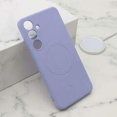Zastitna maska (futrola) VELVET TOUCH MagSafe - Samsung S926 Galaxy S24 Plus 5G ljubicasta (MS).