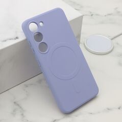 Zastitna maska (futrola) VELVET TOUCH MagSafe - Samsung S911B Galaxy S23 ljubicasta (MS).