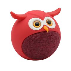 Zvucnik bluetooth TWS Sova crveni (MS).