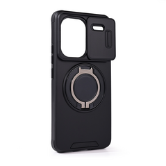 Zastitna maska (futrola) CamShield Ring stand - Xiaomi Redmi Note 13 Pro Plus (EU) crna.