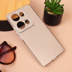 Zastitna maska (futrola) Sparkle Dust - Xiaomi Redmi Note 13 Pro 4G srebrna.