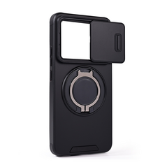 Zastitna maska (futrola) CamShield Ring stand - Xiaomi 14T Pro crna.