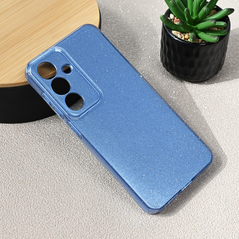 Zastitna maska (futrola) Sparkle Dust - Samsung S931 Galaxy S25 plava.