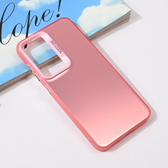 Zastitna maska (futrola) providna - Samsung S931 Galaxy S25 roze.