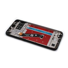 LCD displej (ekran) - Huawei P40 lite E/Y7P 2020 + Touch screen + okvir crni (MS).