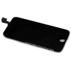 LCD displej (ekran) - Iphone 5S + Touch screen crni ORG (MS).