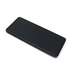 LCD displej (ekran) - Samsung A325 Galaxy A32 + Touch screen + okvir crni OLED (MS).