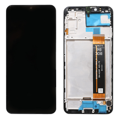 LCD displej (ekran) - Samsung A235 Galaxy A23 (GH82-28657A) + touchscreen + okvir crni FULL ORG-SP.