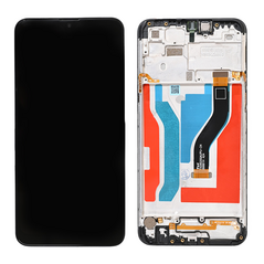 LCD displej (ekran) - Samsung A107 Galaxy A10s (GH81-17482A) + touchscreen + okvir crni FULL ORG-SP.