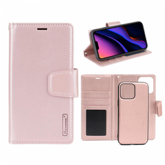 Zastitna maska (futrola) Hanman Canvas ORG 2u1 - iPhone 13 Pro roze.