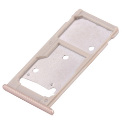 Drc SIM+Micro SD kartice - Huawei Y7/Y7 Prime zlatni.