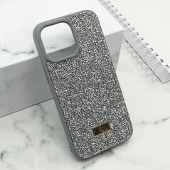 Zastitna maska (futrola) DIAMOND SELECTION - iPhone 14 Pro Max (6.7) srebrna (MS).