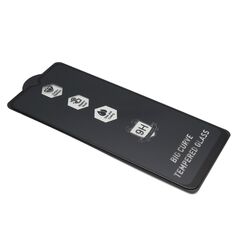 Staklena folija (zastitno kaljeno staklo) za ekran 2.5D - Motorola Moto G10/G30 crna (MS).