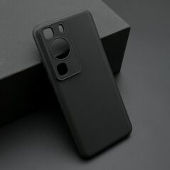 Zastitna ultra tanka (skin) maska / futrola KOLOR - Huawei P60 Pro crna (MS).