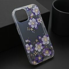 Zastitna maska (futrola) FLOWER - iPhone 15 DZF7 (MS).