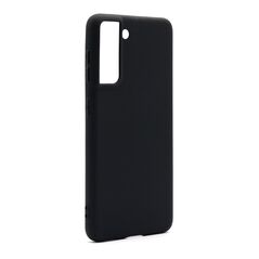 Zastitna ultra tanka (skin) maska / futrola KOLOR - Samsung G991 Galaxy S21 crna (MS).