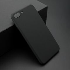 Zastitna ultra tanka (skin) maska / futrola KOLOR - Iphone 7 Plus/8 Plus crna (MS).