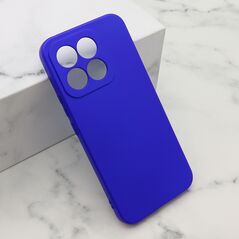 Zastitna maska (futrola) Soft Silicone - Huawei Honor X8c plava (MS).