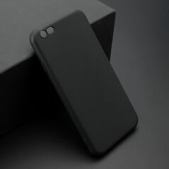Zastitna ultra tanka (skin) maska / futrola KOLOR - Iphone 6G/6S crna (MS).