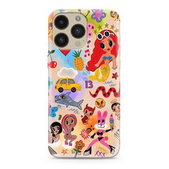 Zastitna ultra tanka (skin) maska / futrola PRINT CLEAR - iPhone 14 Pro Max (6.7) ND0326 (MS).