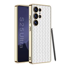 Zastitna maska (futrola) REFINED STYLE - Samsung S938 Galaxy S25 Ultra 5G bela (GKK case) (MS).
