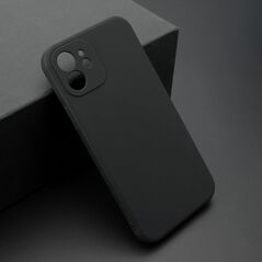 Zastitna ultra tanka (skin) maska / futrola KOLOR - iPhone 12/12 Pro (6.1) crna (MS).