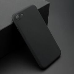 Zastitna ultra tanka (skin) maska / futrola KOLOR - iPhone SE (2020/2022)/7/8 crna (MS).