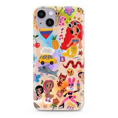 Zastitna ultra tanka (skin) maska / futrola PRINT CLEAR - iPhone 14 Plus (6.7) ND0326 (MS).