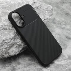 Zastitna maska (futrola) Carbon - iPhone 16 (6.1) crna (MS).