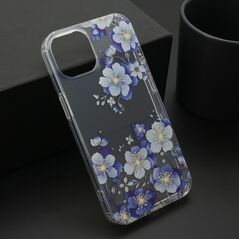 Zastitna maska (futrola) FLOWER - iPhone 13 (6.1)/14 (6.1) DZF8 (MS).
