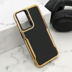 Zastitna maska (futrola) GOLD LUXE - Samsung A156 Galaxy A15 5G crna (MS).