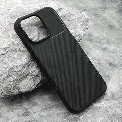 Zastitna maska (futrola) Carbon - iPhone 16 Pro Max (6.9) crna (MS).