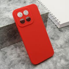 Zastitna silikonska maska (futrola) Pro Camera - Huawei Honor X8c crvena (MS).