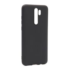 Zastitna ultra tanka (skin) maska / futrola KOLOR - Xiaomi Redmi Note 8 Pro crna (MS).