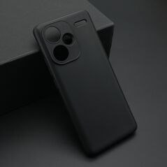 Zastitna ultra tanka (skin) maska / futrola KOLOR - Xiaomi Redmi Note 13 Pro Plus crna (MS).