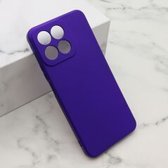 Zastitna maska (futrola) Soft Silicone - Honor X7c/Honor 200 Smart ljubicasta (MS).