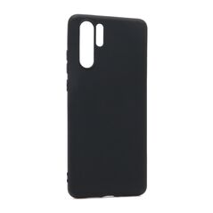 Zastitna ultra tanka (skin) maska / futrola KOLOR - Huawei P30 Pro crna (MS).