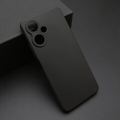 Zastitna ultra tanka (skin) maska / futrola KOLOR - Xiaomi Redmi 13C 5G crna (MS).