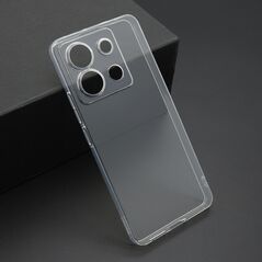 Zastitna ultra tanka (skin) maska / futrola PROTECT - Xiaomi Redmi Note 13 Pro 5G providna (bela) (MS).