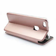 Zastitna maska (futrola) Teracell Flip Cover - Huawei P10 Lite roze.