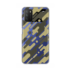 Zastitna ultra tanka (skin) maska / futrola PRINT - Xiaomi Poco M3 Army Pattern.
