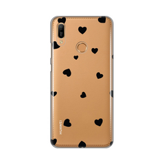 Zastitna ultra tanka (skin) maska / futrola PRINT - Huawei Huawei Y6 (2019)/Honor 8A Hearts.