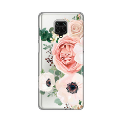 Zastitna ultra tanka (skin) maska / futrola PRINT - Xiaomi Redmi Note 9 Pro/Note 9 Pro Max/Note 9S Luxury Pink Flowers.