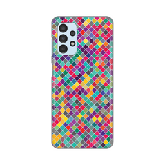 Zastitna ultra tanka (skin) maska / futrola PRINT - Samsung A135 Galaxy A13 4G Colorful cubes.